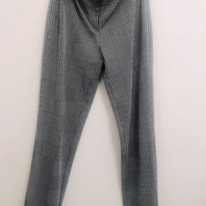 CK Striped Check Small Straight Slim Pants Size 8